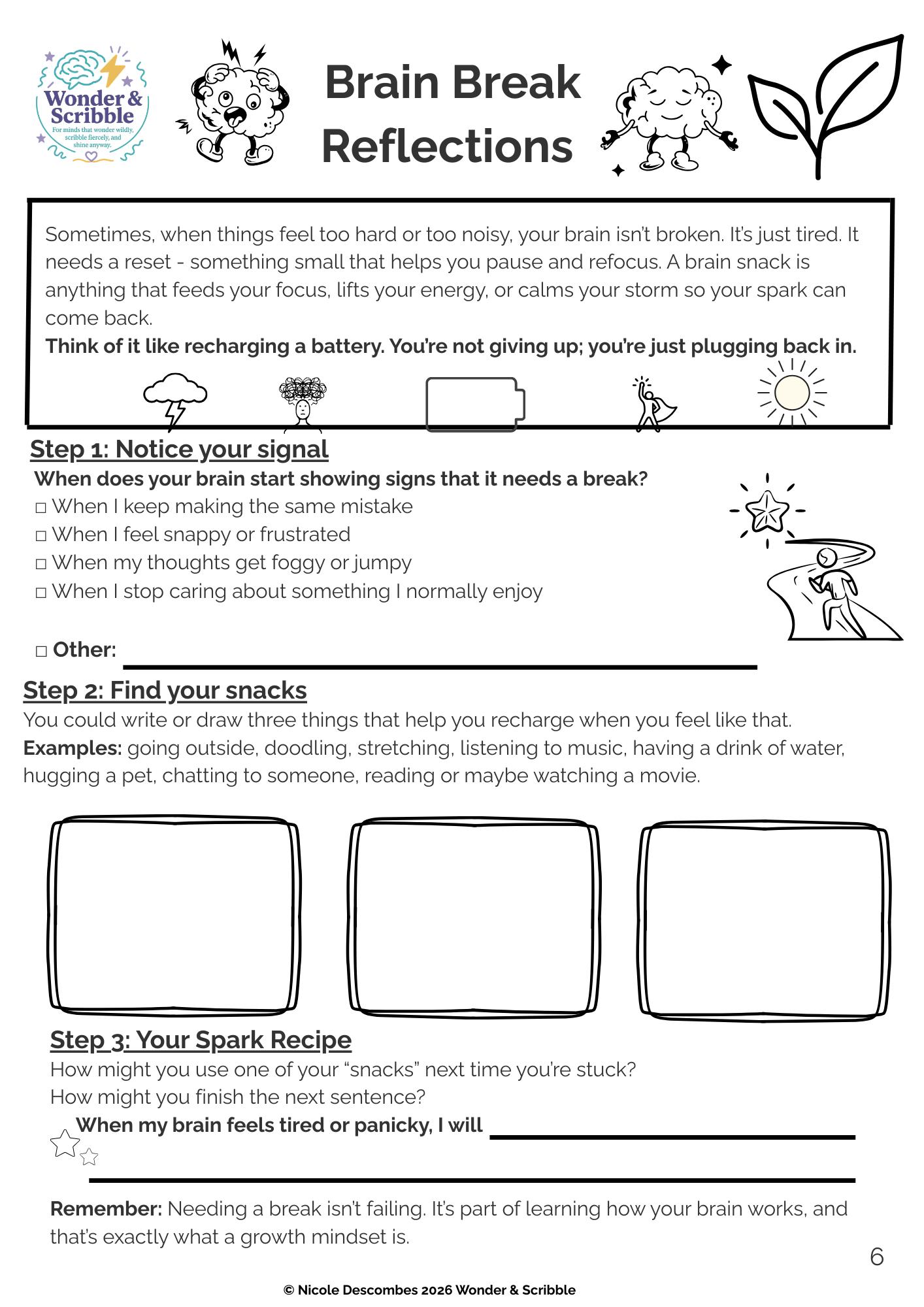 I Think I Can - Learning Motivation and the Brain (White Pages Version)