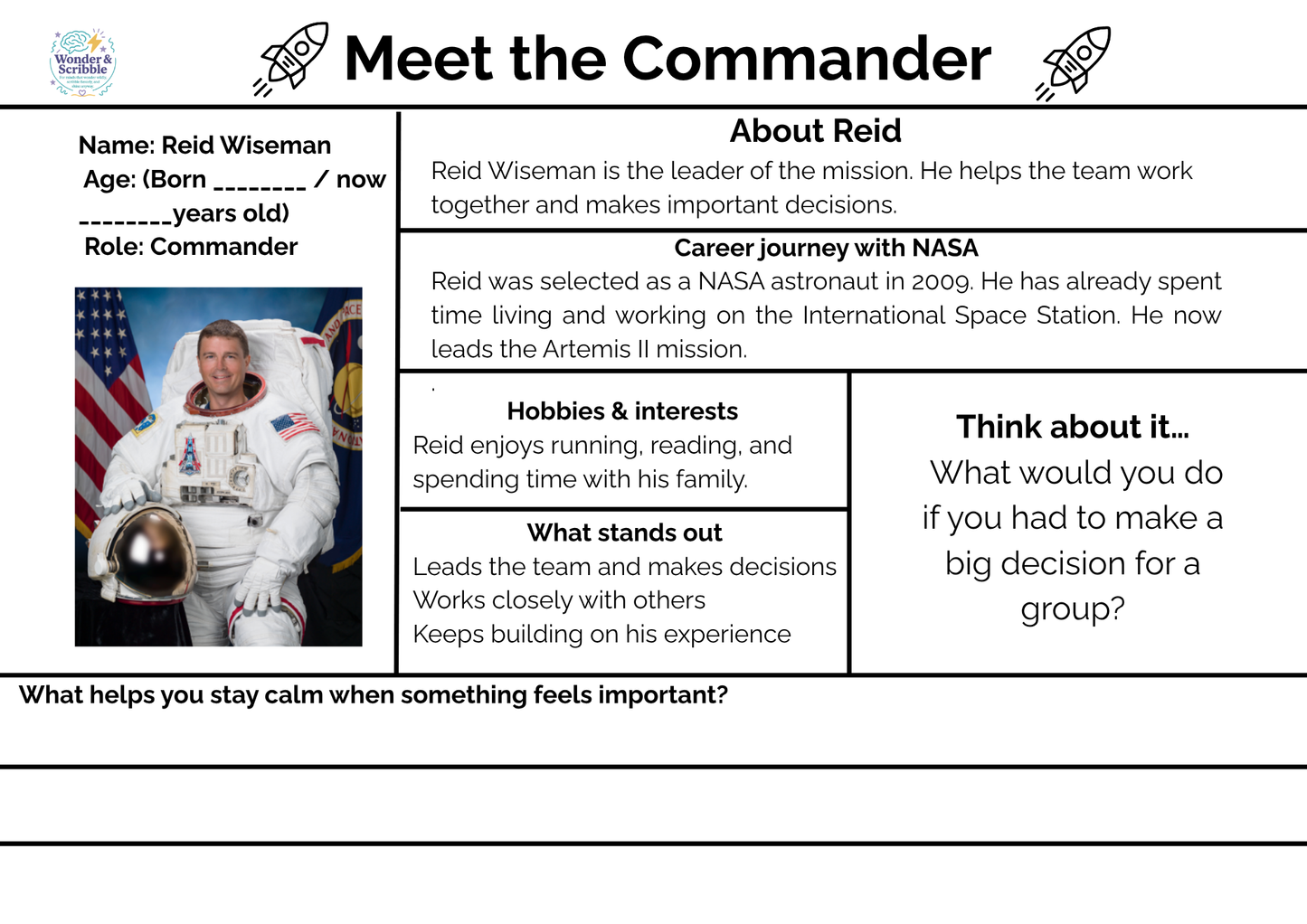 Artemis Week: Come to Space With Us (FREE Download)